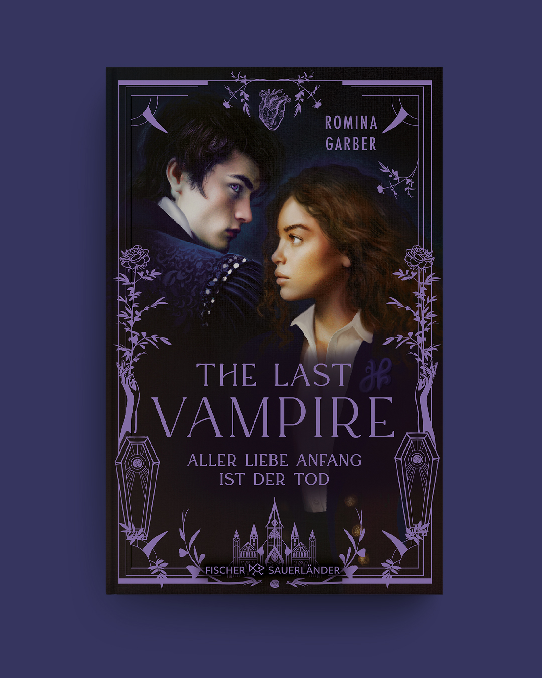 The Last Vampireby Romina Garber Cover Illustration